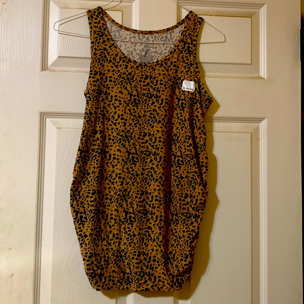 Time and Tru Maternity Long Tank Top